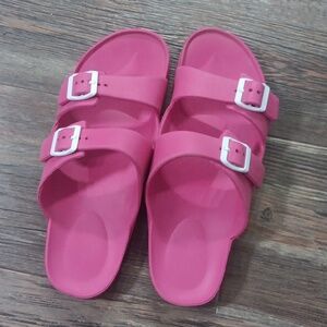 Pink Sandals Barely Worn Size 9/10